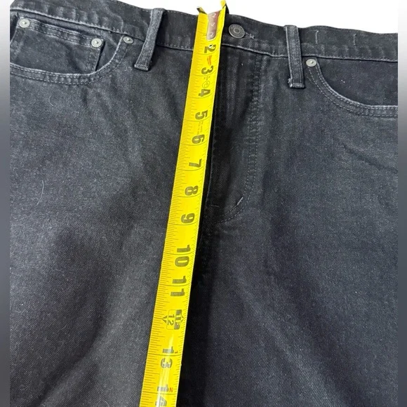 Madewell The Perfect Vintage Flare Jean Sherborn Wash High-Rise Black Denim - Picture 10 of 16